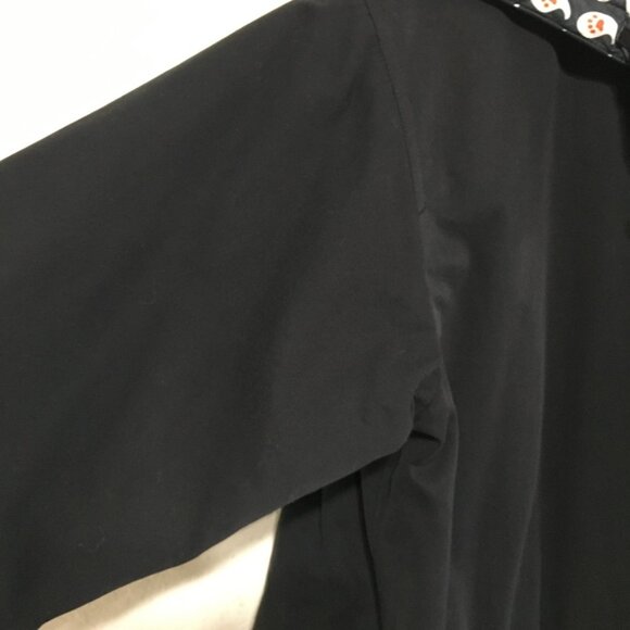 Paul & Joe Sister Reversible Hooded Jacket Zip Up Black Womens 38 - Picture 5 of 16